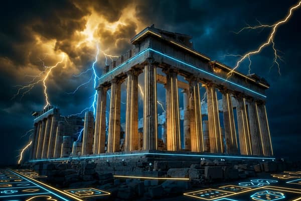 Слот Gates of Olympus с молниями